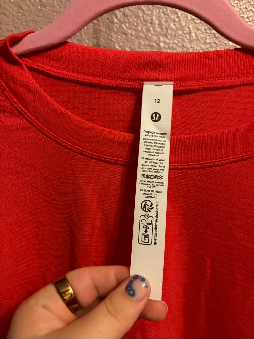 Lululemon cropped t shirt - Picture 2 of 5